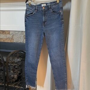 Kensie Dark Blue Ankle Jeans